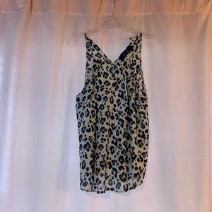 Cheetah Print Tank Top